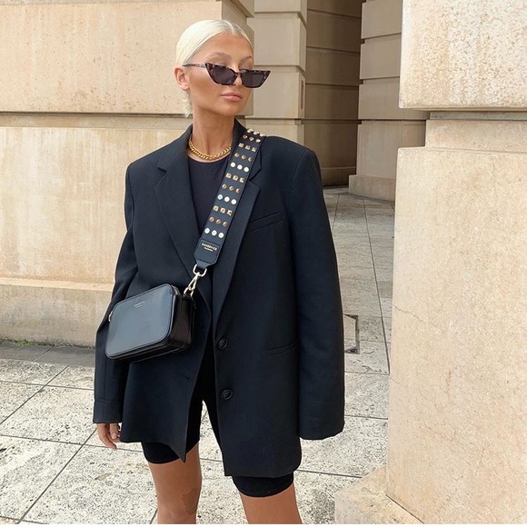 Zara Blazer with buttons boxy jacket relaxed fit - Picture 1 of 7